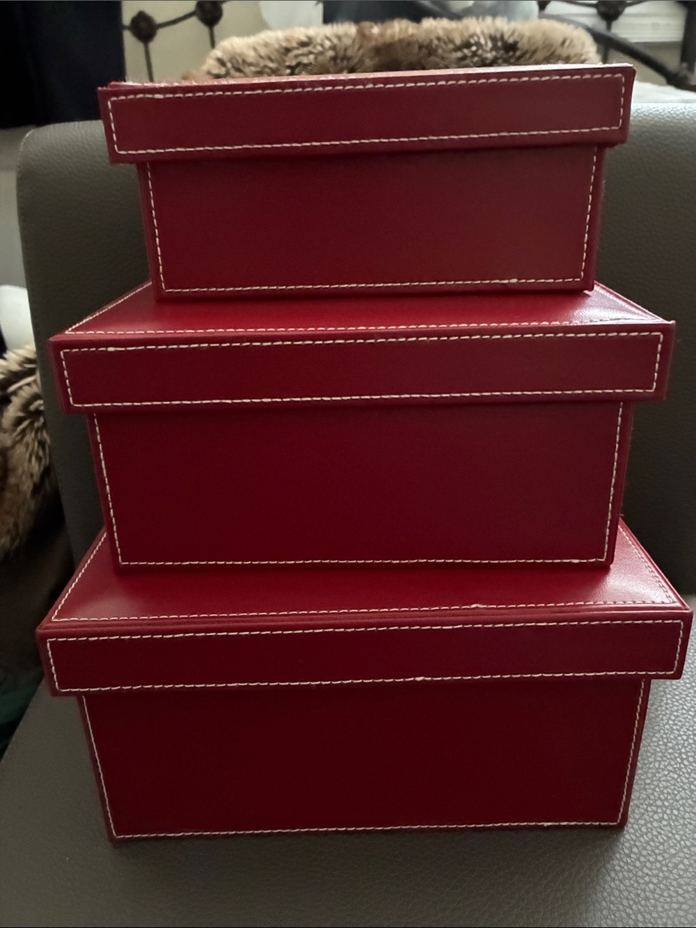 Nested Storage Box Set of Three